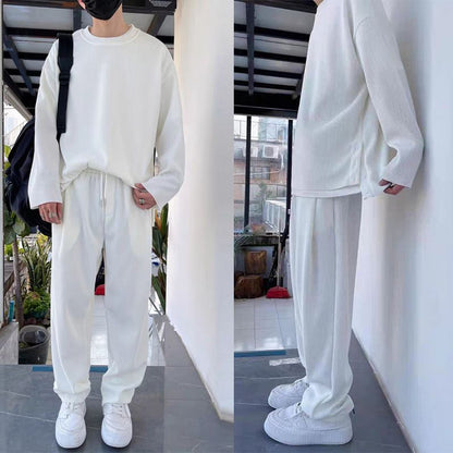 Conjunto de 2 piezas de manga larga para hombre, holgado y a la moda 🔥Compre 2 envío gratis🔥