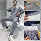 Conjunto de 2 piezas de manga larga para hombre, holgado y a la moda 🔥Compre 2 envío gratis🔥