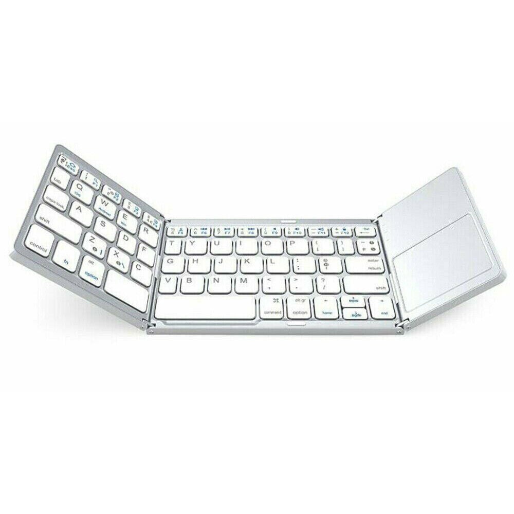 Teclado inalámbrico Bluetooth plegable para teléfono