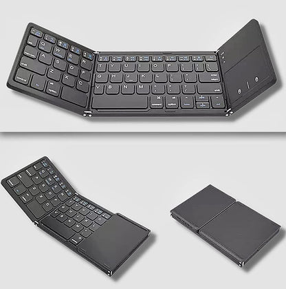 Teclado inalámbrico Bluetooth plegable para teléfono