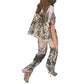 💕HOT SALE 49% OFF💕Conjunto casual de 2 piezas estampado botánico para mujer