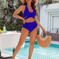 👙 Trajes de baño con control de abdomen Modestos conjuntos de bikini de cintura alta