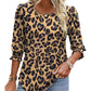 🌞Verano Hot Sale 49% OFF - Blusas informales de manga 3/4 con puños fruncidos para mujer