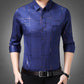 Camisa fina sin planchado para hombre