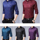 Camisa fina sin planchado para hombre