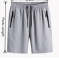 ?Summer Caliente Venta ?Shorts de hombre talla grande Ice Silk Stretch (49 % de descuento) canadaify