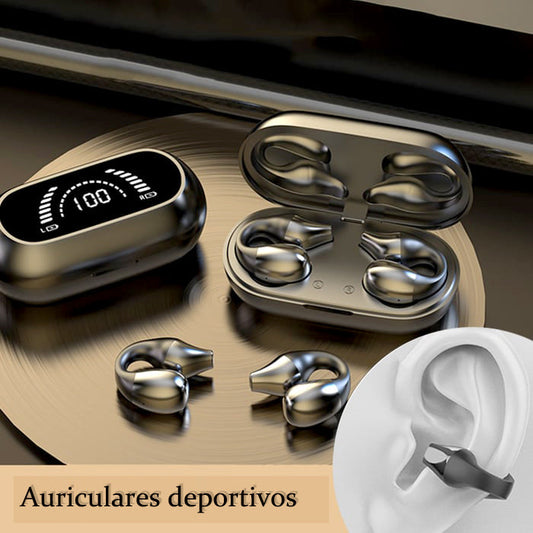 ⭐Auriculares Inalámbricos de Conducción ósea con Clip para la Oreja⭐