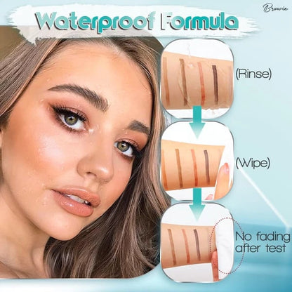 🔥Lápiz de cejas 3D resistente al agua (🔥 compra 1 y llévate 1 gratis)