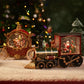 🎁Regalo de Navidad Tren de Nochebuena Bolas de decoración
