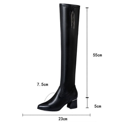 🔥Oferta del último día 49%🔥Botas Elásticas, Suaves, Cálidas y Cómodas