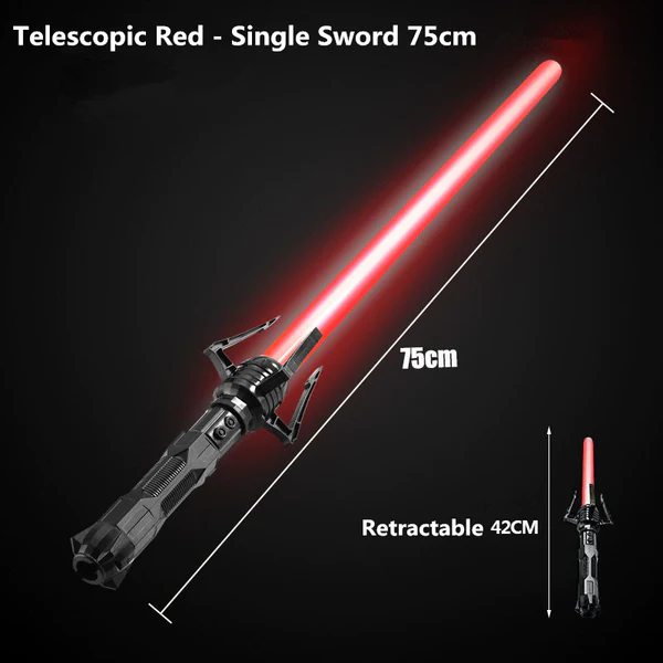 ?2023 Nueva? Cyberpunk Laser Sword，Efectos de sonido, escalable, siete colores，cosplay props comepew