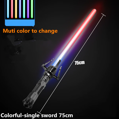 ?2023 Nueva? Cyberpunk Laser Sword，Efectos de sonido, escalable, siete colores，cosplay props comepew