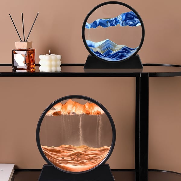 🔥Oferta del último día 49%🔥Reloj de arena 3D Paisaje de arena de las profundidades marinas