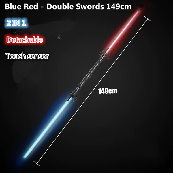 ?2023 Nueva? Cyberpunk Laser Sword，Efectos de sonido, escalable, siete colores，cosplay props comepew