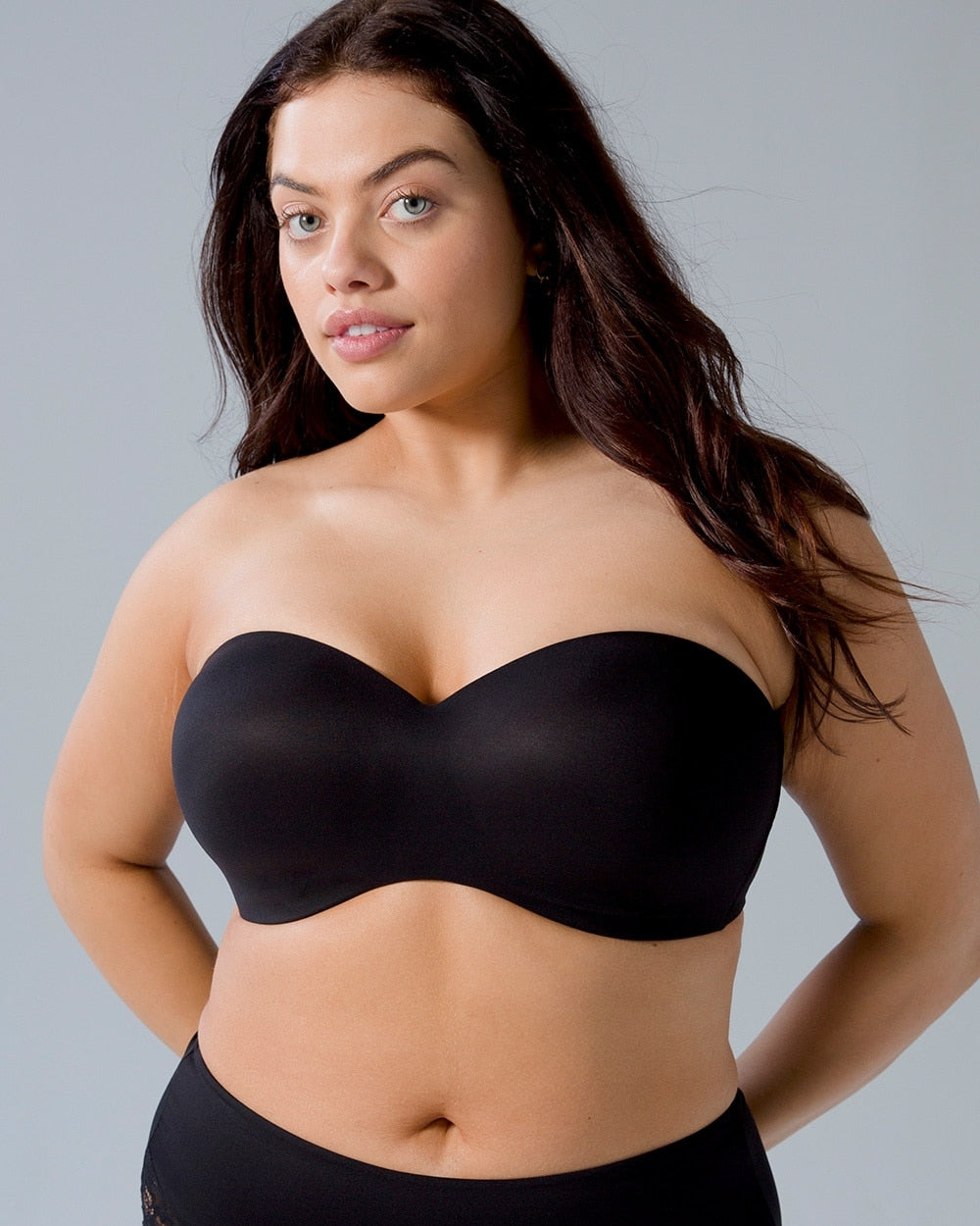 🔥Oferta de último día 49%🔥PLUS SIZE Promotion-Sujetador bandeau con tiras extraíbles