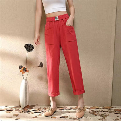 Pantalones sueltos de mujer clawbetter