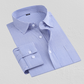 Camisas de Manga Larga con Botón de Rayas de Algodón para Hombre clearallz