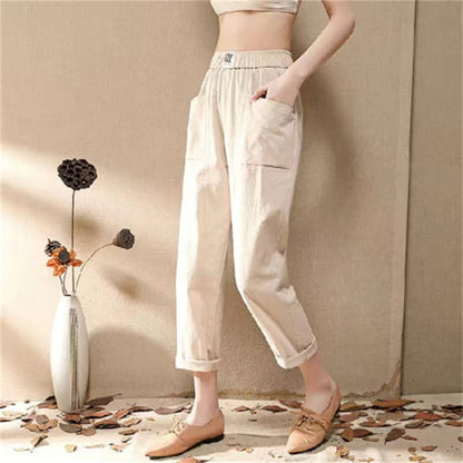 Pantalones sueltos de mujer clawbetter