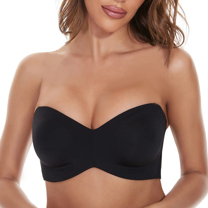 🔥Oferta de último día 49%🔥PLUS SIZE Promotion-Sujetador bandeau con tiras extraíbles