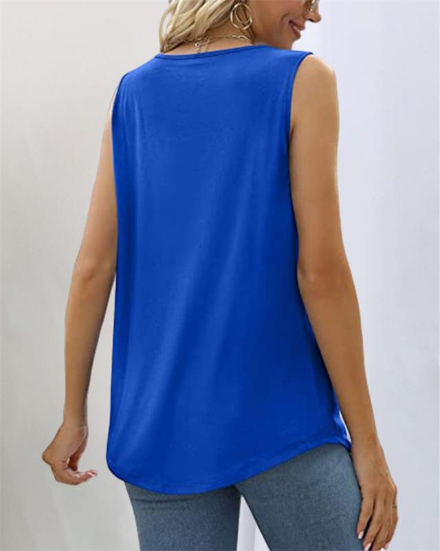 ?Summer Caliente Venta?Camiseta sin mangas con cuello cuadrado canadaify