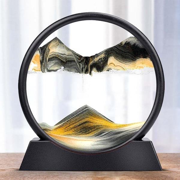 🔥Oferta del último día 49%🔥Reloj de arena 3D Paisaje de arena de las profundidades marinas