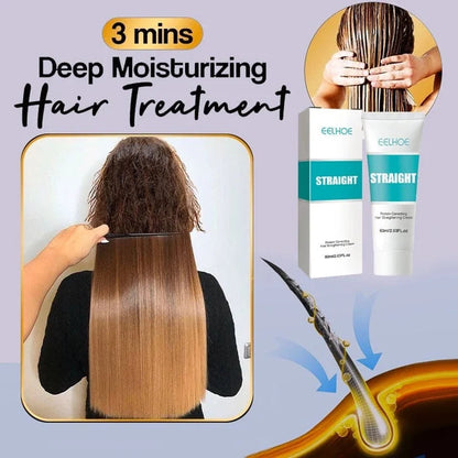 ✨Compre 2 y llévese 1 gratis✨Crema alisadora con tratamiento de seda y queratina