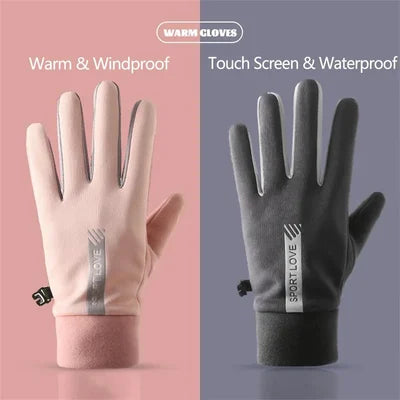 Guantes impermeables con pantalla táctil antideslizante y resistentes al frío