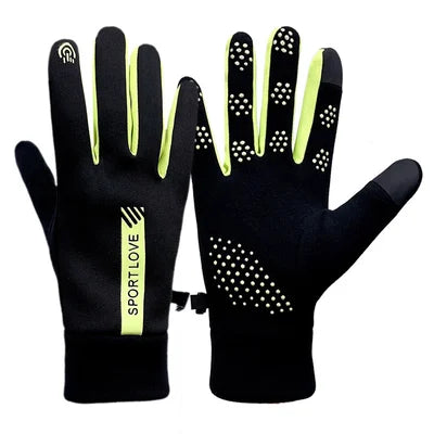 Guantes impermeables con pantalla táctil antideslizante y resistentes al frío