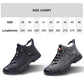 😎🥾[Regalo de invierno] Los hombres de invierno zapatos de algodón de cuero Sneaker