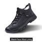 😎🥾[Regalo de invierno] Los hombres de invierno zapatos de algodón de cuero Sneaker